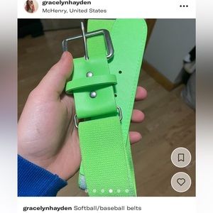 Softball/baseball Belt